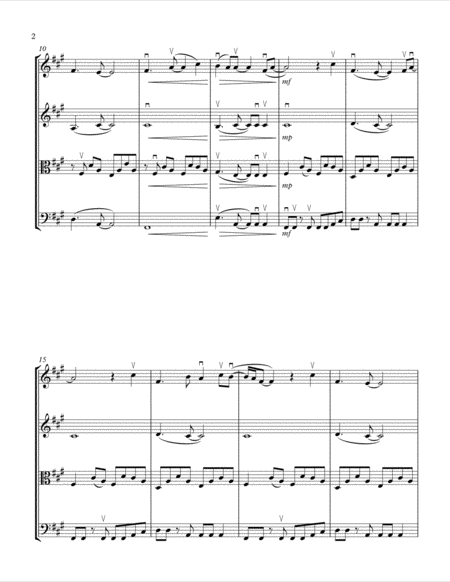 I Want It That Way String Quartet Backstreet Boys Arr Cellobat Page 2
