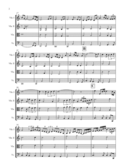 I Will Always Love You Arranged For String Quartet Score And Parts With Mp3 Page 2