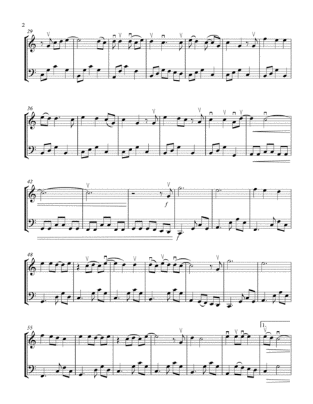 I Will Be Violin Cello Duet Edwin Mccain Arr Cellobat Page 2