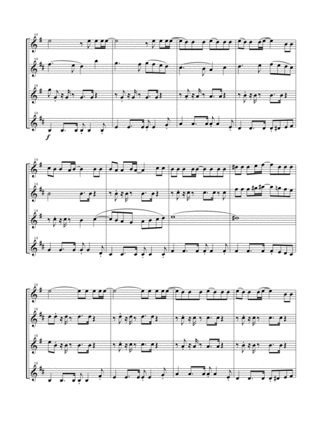 I Will Survive For Saxophone Quartet Page 2