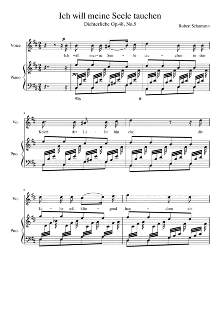 Ich Will Meine Seele Tauchen B Minor Page 2