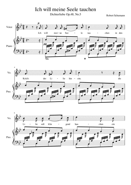 Ich Will Meine Seele Tauchen G Minor Page 2