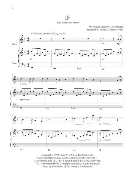 If By Bread Violin And Piano Page 2