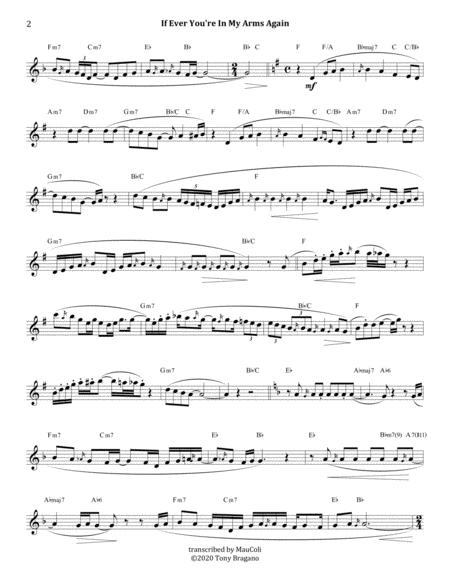 If Ever You Re In My Arms Again Soprano Saxophone Page 2