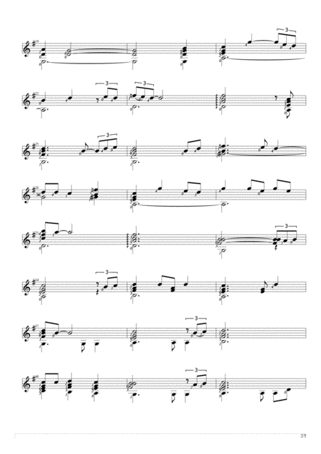 If I Aint Got You Solo Guitar Score Page 2
