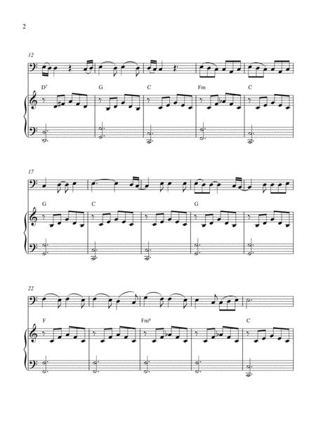 If I Knew Cello Solo And Piano Accompaniment With Chords Page 2