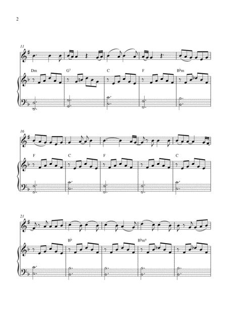 If I Knew For Bb Trumpet And Piano Accompaniment Page 2