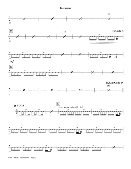 If I Stand Arr Robert Sterling Percussion Page 2