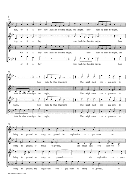 If Love Be Blind Voice Quartet Soprano Alto Tenor And Bass Page 2