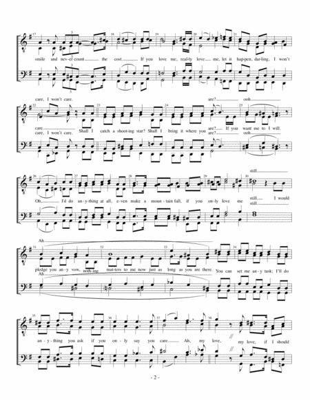 If You Love Me Really Love Me Hymne A L Amour F Chorus Pricing Page 2