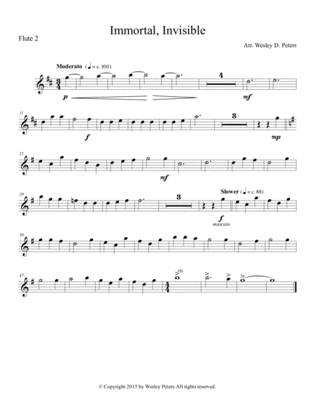 Immortal Invisible Flute Sextet Page 2
