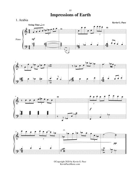 Impressions Of Earth Six Short Pieces For Piano Solo Page 2