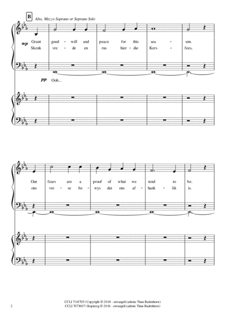 Improvisation Grant Goodwill And Peace For This Season 2 Choirs Page 2