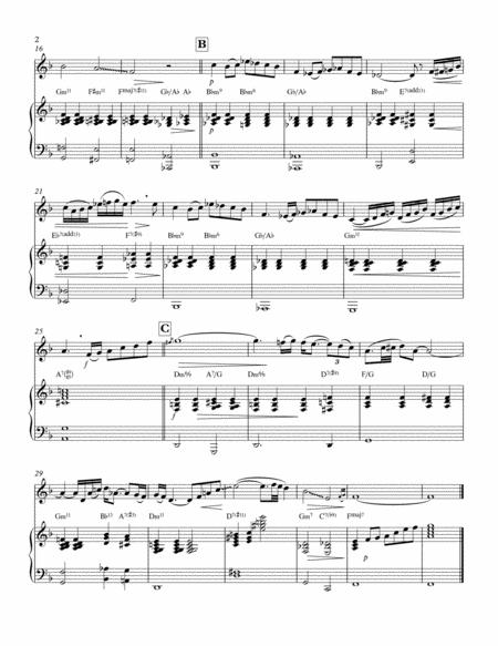 In A Sentimental Mood For Jazz Flute Solo With Piano Accompaniment Duke Ellington Page 2