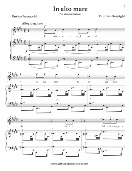 In Alto Mare C Sharp Minor Page 2