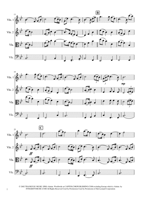 In Christ Alone Avalon String Trio Page 2