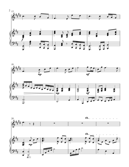 In Christ Alone Treble Bb Instrument Solo Page 2