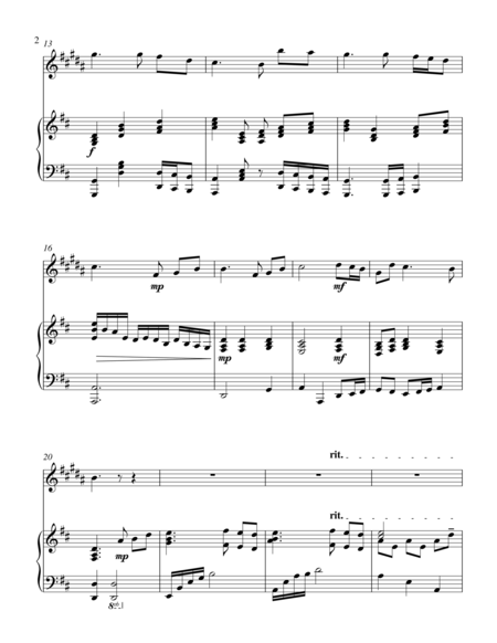 In Christ Alone Treble Eb Instrument Solo Page 2