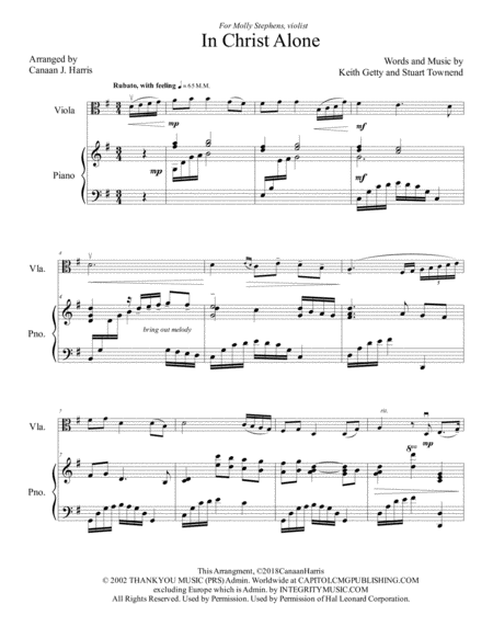 In Christ Alone Viola Solo Page 2