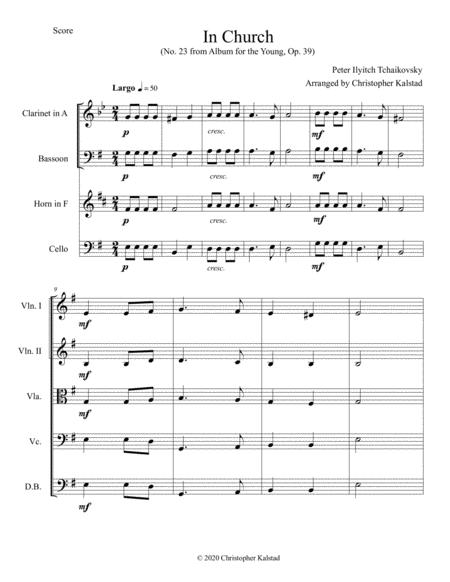 In Church Tchaikovsky Chamber Orchestra Page 2