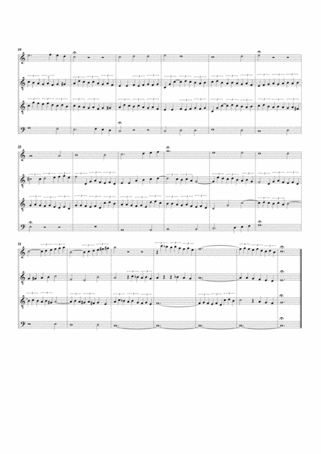 In Dulci Jubilo Bwv 608 From Orgelbuechlein Arrangement For 4 Recorders Page 2