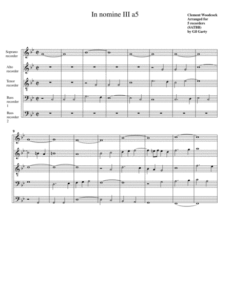 In Nomine A5 No 3 Arrangement For Recorders Page 2