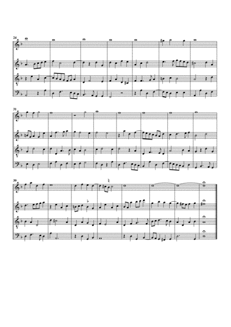 In Nomine No 1 A4 Arrangement For 4 Recorders Page 2