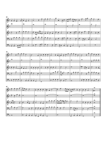 In Nomine No 7 A5 Arrangement For 5 Recorders Page 2