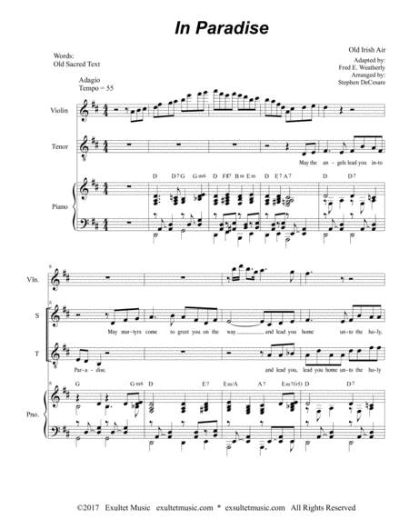 In Paradise Duet For Soprano And Tenor Solo Page 2