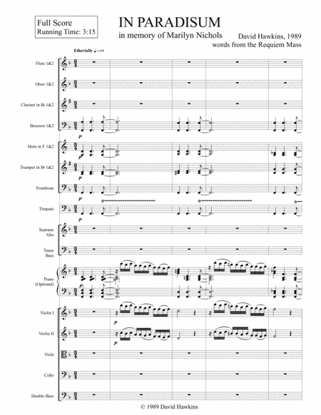 In Paradisum Chamber Orchestra Page 2