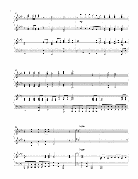 In The Blood Of The Lamb 2 Piano Duet Page 2