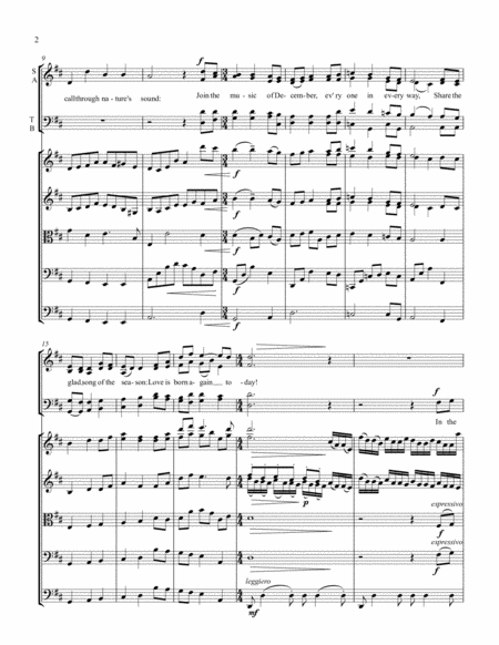 In The Flurry Of A Snowfall String Orchestra Version Everything Included Page 2