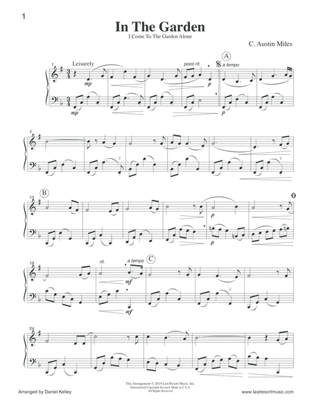 In The Garden For Clarinet Cello Or Bassoon Duet Music For Two Page 2