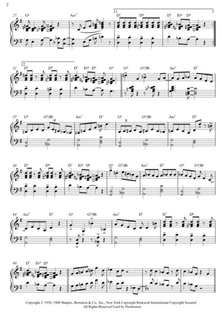 In The Mood Performer Series Arrangement Page 2