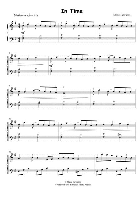 In Time From Fun With Grades Abrsm Grades 2 3 Standard Page 2