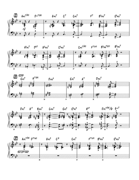 In Your Own Sweet Way Arr John Wasson Piano Page 2