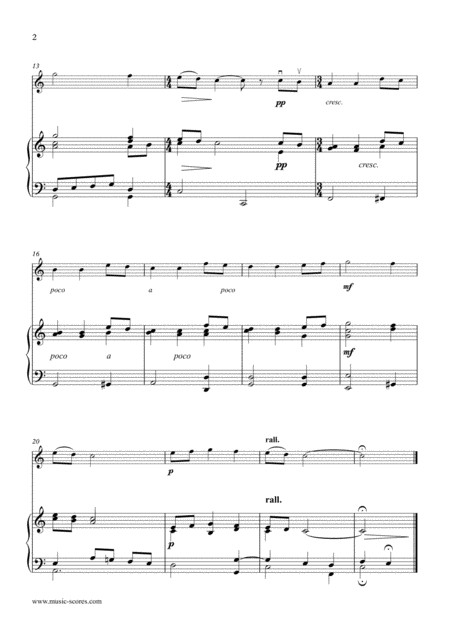Infant Holy Infant Lowly Violin And Piano Page 2