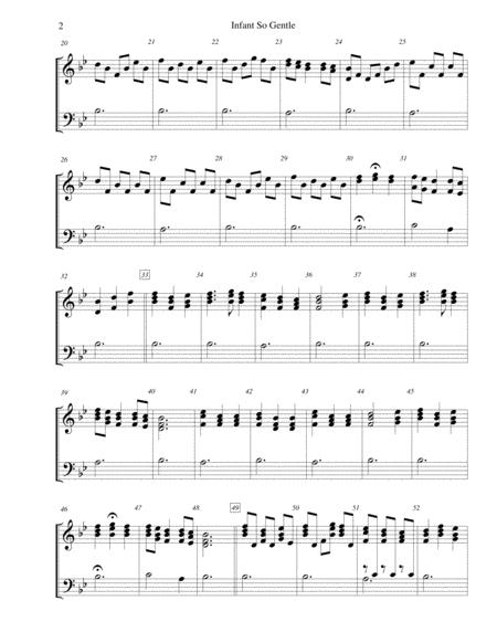 Infant So Gentle For 2 Octave Handbell Choir Page 2