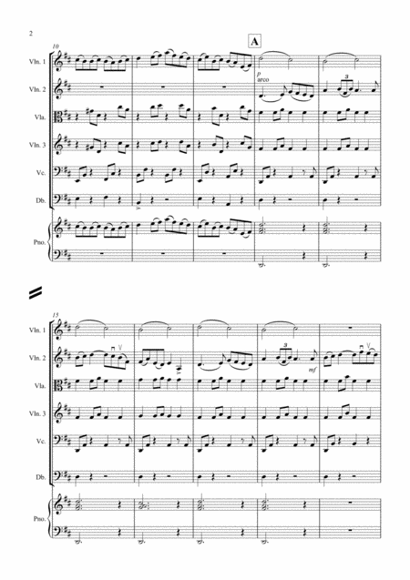 Intermezzo Fantasia From Carmen For String Orchestra Page 2