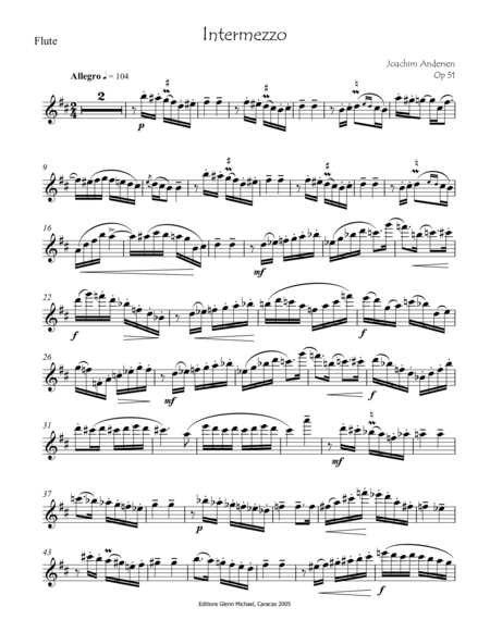 Intermezzo For Flute Piano Page 2