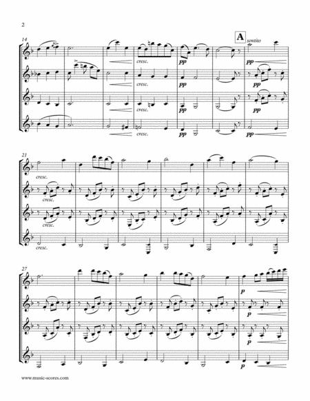 Intermezzo From Cavalleria Rusticana Clarinet Quartet Page 2