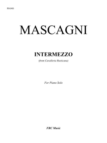 Intermezzo From Cavalleria Rusticana For Piano Solo Page 2