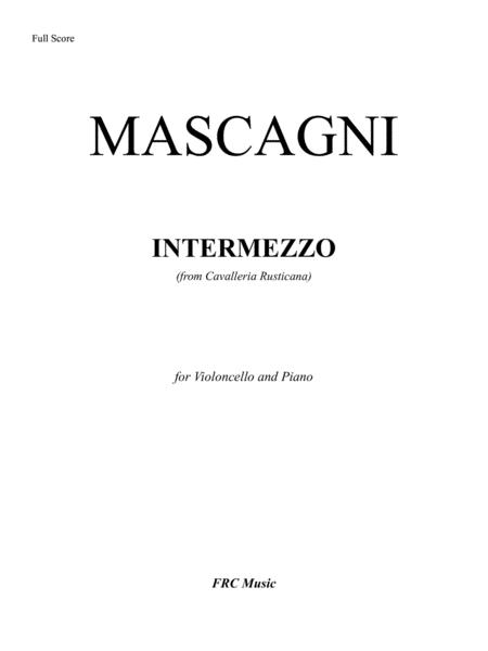 Intermezzo From Cavalleria Rusticana For Violoncello And Piano Page 2