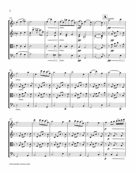 Intermezzo From Cavalleria Rusticana String Quartet Page 2