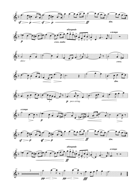 Intermezzo From L Arlsienne For Clarinet And Piano Page 2
