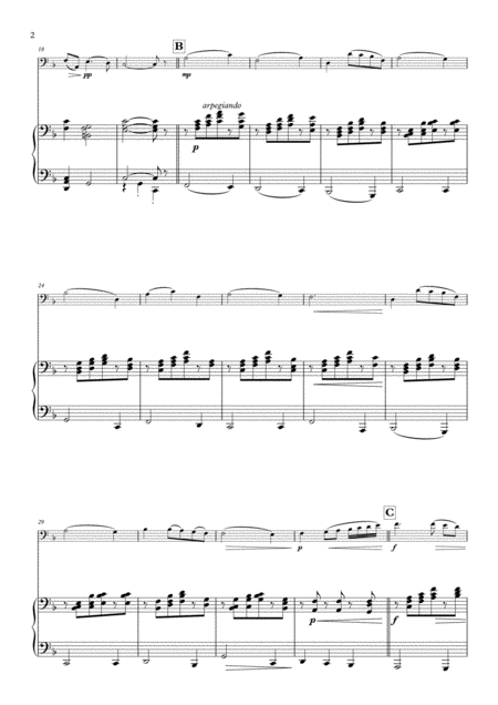 Intermezzo Sinfonico From Cavalleria Rusticana Arranged For Bassoon And Piano Page 2