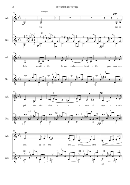 Invitation To The Journey Diepenbrock For Voice And Guitar Page 2