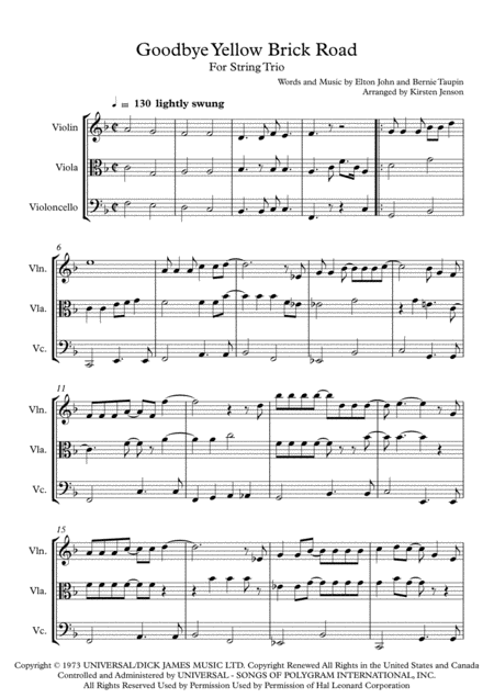 Iris For Violin Quartet Page 2