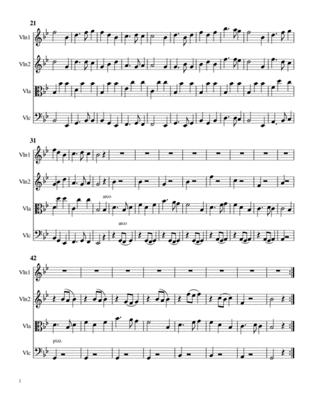 Irish Jig For String Quartet Page 2