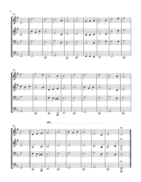 Isle Of My Heart Brass Quartet Page 2